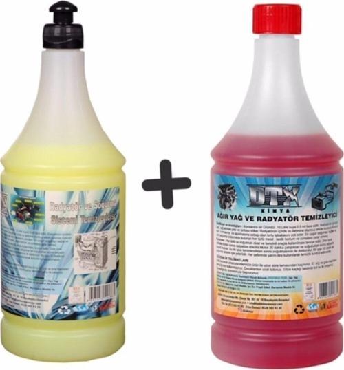 Oto Kalorifer Ve Petek Temizleme Ilacı (Solventli) 1Lt &Ağır Yağ Sökücü,Radyatör Temizleme Ilacı 1Lt