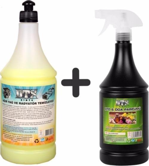 Ağır Yağ Sökücü Radyatör Temizleme İlacı 1 Lt & Oto,Ev Ve Ortam Kokusu 500 Ml