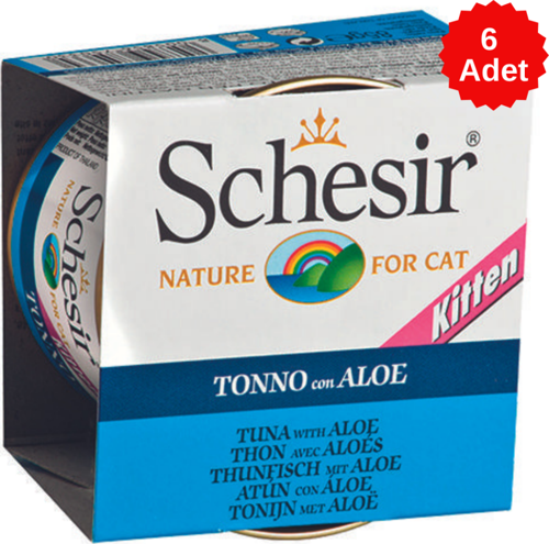 Kitten Ton Balıklı Ve Aloeveralı Yavru Kedi Konservesi 85 Gr 6 Adet