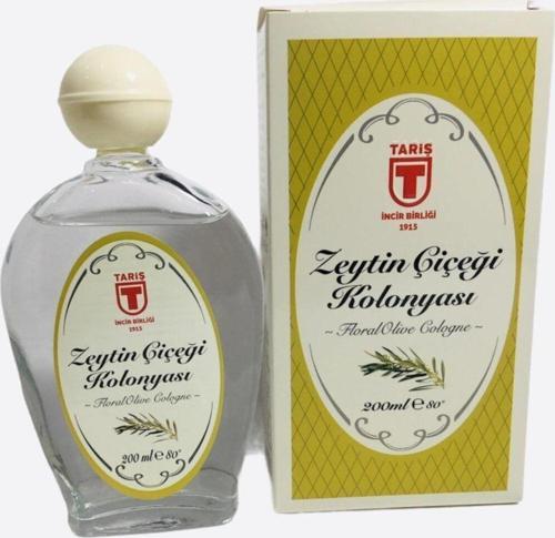 Zeytin Çiçeği Kolonyası 80 Derece 200Ml Cam Şişe