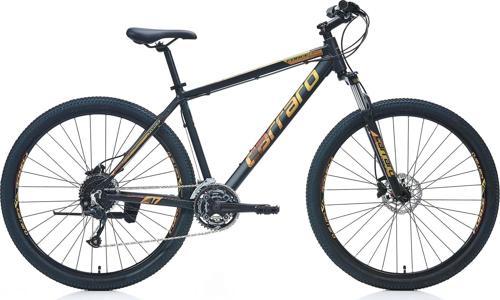 Force 970 HD Fren 27 Vites 29 Jant Dağ Bisikleti Mat Siyah Altın Bakır Kırmızı 52 Kadro