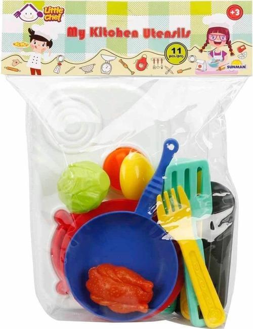 4683 Mutfak Gereçleri 11 Parça -Sunman