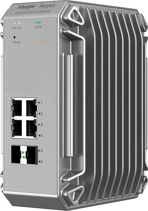 Rg-Nis3100-4Gt2Sfp-Hp 4 Port Poe+ 4 Port Sfp 10-100-1000 Endüstriyel Switch