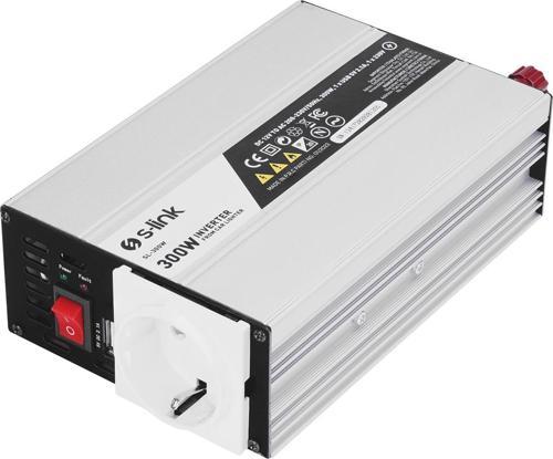 Sl-300W 300W Dc12V-Ac230V Çakmaktan Power İnverter