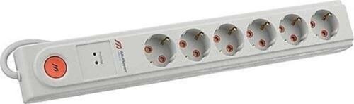 6 Lı 1,5 Metre 2 Usb li 1425Joule Akım Korumalı Anahtarlı Priz