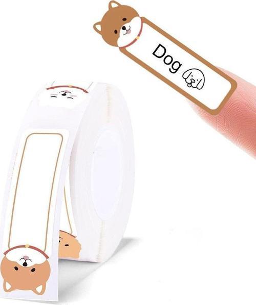 T14-50-130Puppy Beyaz-Renkli 14X50Mm Termal Etiket