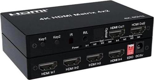 Hdmi 4×2 Matrix Switch