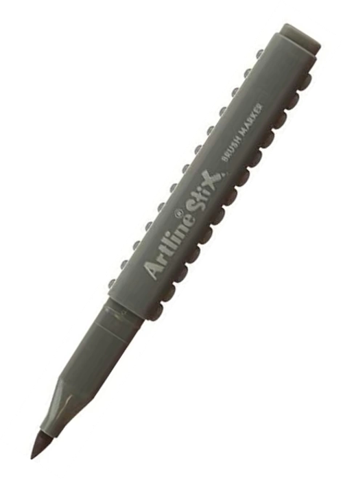 ETX-200 STİX DRAWİNG PEN KEÇE UÇLU ÇİZİM KALEMİ 0.5mm GRİ