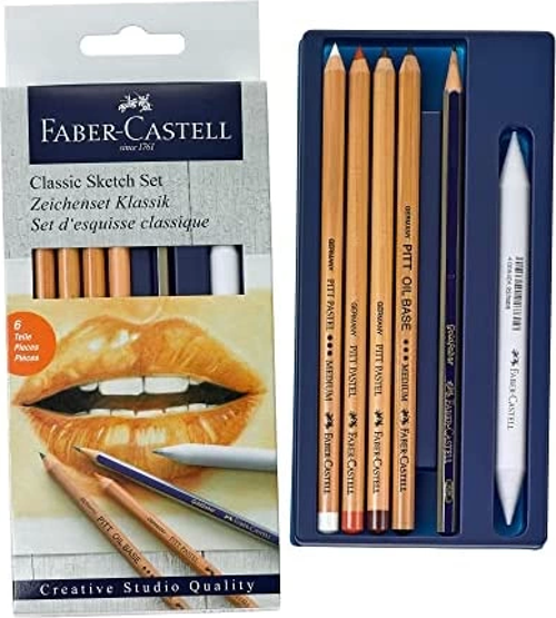 FABER-CASTELL KLASİK SKETCH ÇİZİM KALEMİ SETİ (114004)