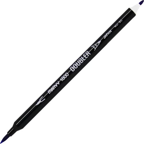 1800-50 BRUSH PEN ÇİFT UÇLU FIRÇA KALEM ULTRA-MARİNE