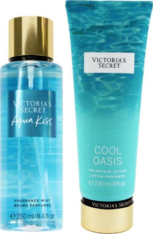 Aqua Kiss & Cool Oasis Vücut Losyonu Ve Spreyi 2'li Set