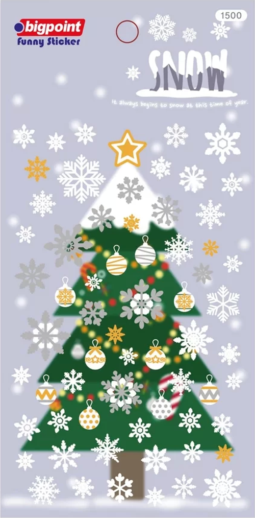 Sticker Yılbaşı Ağacı