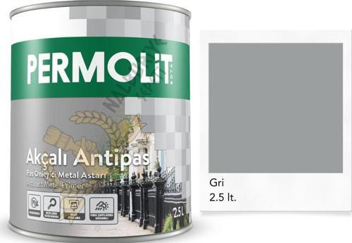 Akçalı Antipas Pas Önleyici Boya GRİ 2.5 Lt.