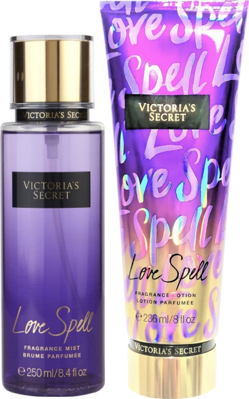 Love Spell & Seasonal Design Vücut Losyonu Ve Spreyi 2'li Set