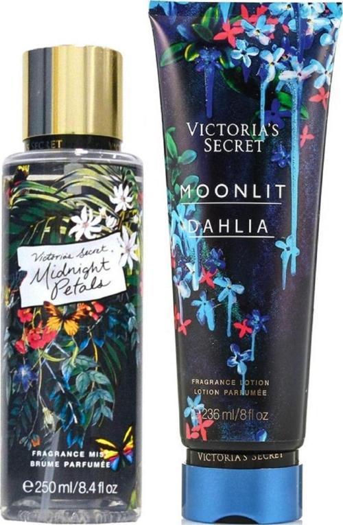 Midnight Petals & Moonlit Dahlia Vücut Losyonu Ve Spreyi 2'li Set