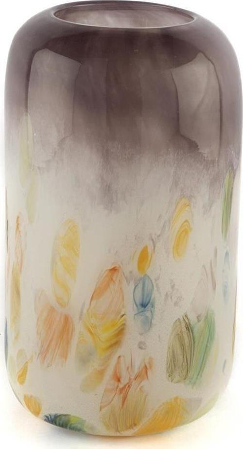 Mürdüm Cam Vazo 17x30cm