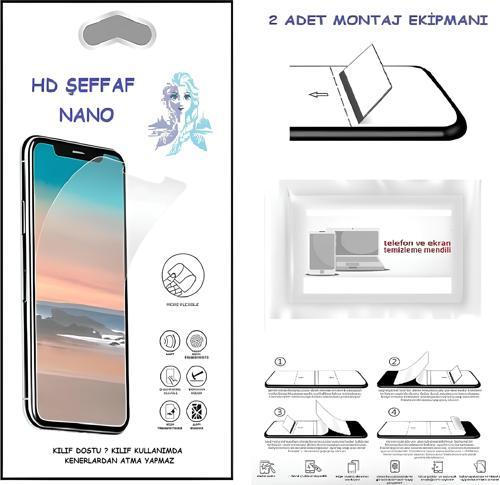 NOVA 3İ Nano Ekran Koruyucu Ultra İNCE Esnek Hd Şeffaf