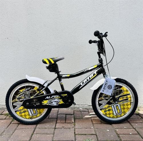 2047 ALPINA-M-BMX-V-ERKEK ÇOCUK BİSİKLETİ V 20 JANT SİYAH SARI