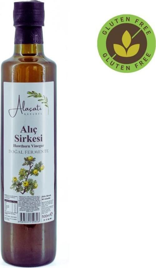 Alaçatı Naturel Alıç Sirkesi Doğal Fermente 500 ml e
