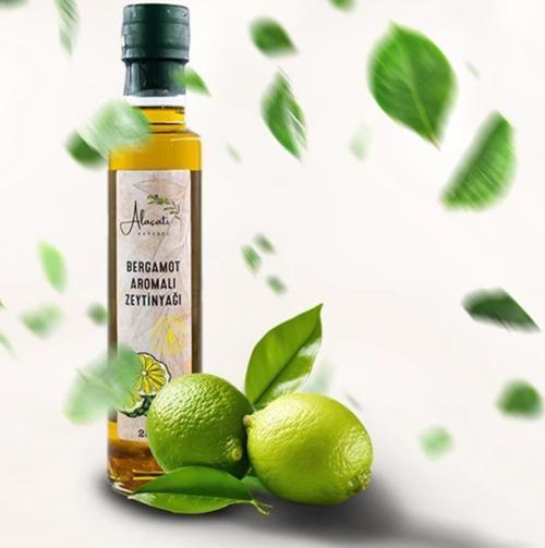 Alaçatı Naturel Bergamotlu Zeytinyağı 250 ml e
