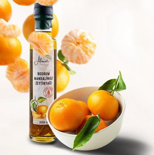 Alaçatı Naturel Bodrum Mandalina Zeytinyağı 250 ml e