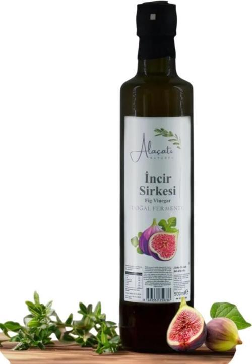 Alaçatı Naturel İncir Sirkesi Doğal Fermente 500 ml e