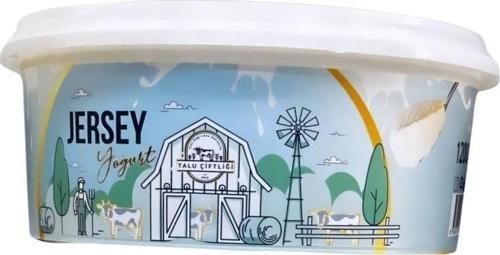 Talu Çiftliği Jersey Tava Yoğurdu Tam Yağlı Kaymaklı Yoğurt 1200 g e