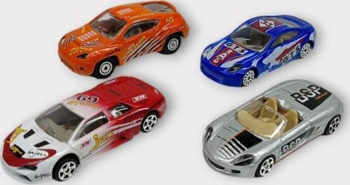Maxx Wheels 4 lü Metal Araç Seti - Spor Araba