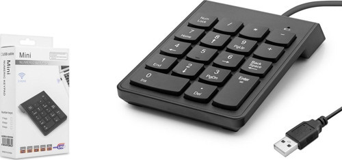 HDX2503 1.20mt USB Kablolu Numerik Klavye - Siyah