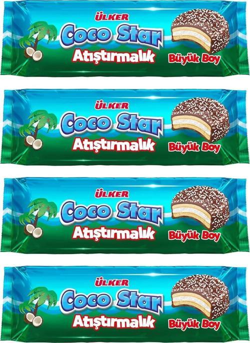 Coco Star Atıştırmalık Büyük Boy 154 Gr X 4 Adet