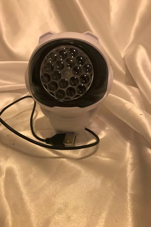 Çocuk Odası Bebek Odası Gece Lambası Galaxy Projektör LED Galaksi Işık Projektörü Çok Renkli Akvaryu
