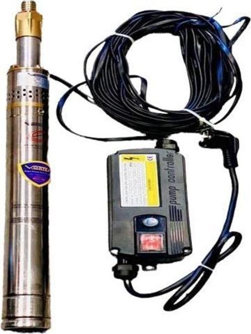 2" Boruya Girebilen Dalgıç Pompa - 50 mm Çapında 15 Mt. Kablolu - Panolu (53 Mss - 1,2 M³/h)