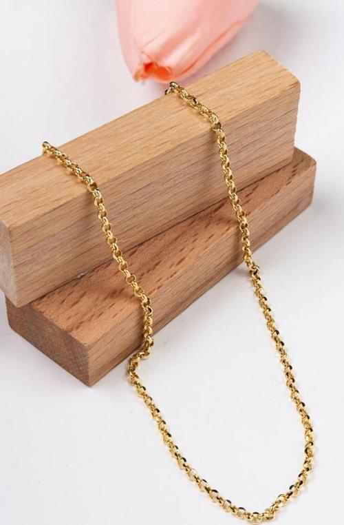 14 Ayar Altın Altın Zincir 2 MM 50 cm Doç Zincir Kadın Kolye LKZNC1087