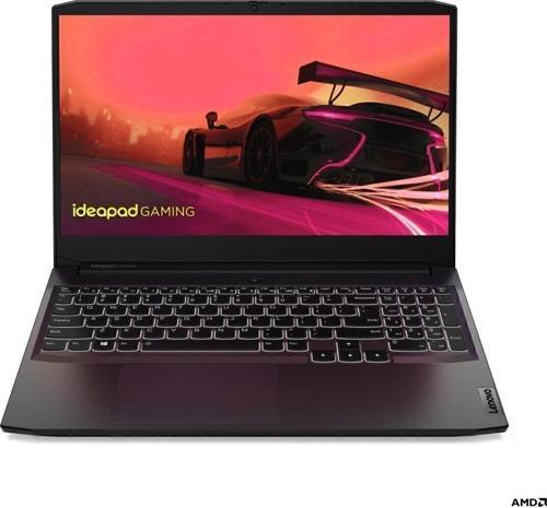 Ideapad Gaming3 Amd Ryzen 5-5500H 16Gb 512Gb Ssd Rtx2050 Dos 15.6" Ips Fhd Gaming Laptop 82K2029Ytx