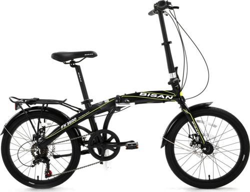 Fx 3600-6s 20"Jant 31K Katlanır Bisiklet Siyah