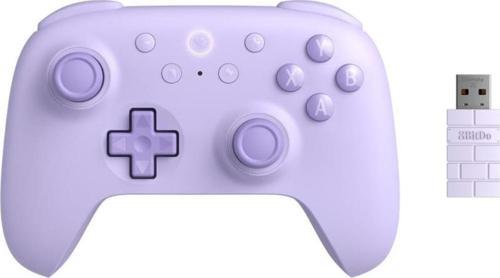 Ultimate 2C Kablosuz 2.4G Oyun Kolu PC Android Hall Effect Joystick Purple