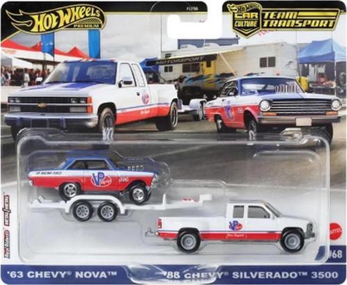 Premium HRV42 Team Transport '63 Chevy Nova / '88 chevy Siverado 3500  (#68)