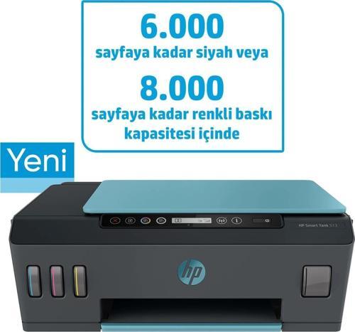 Smart Tank 513 Wireless All In One Yazıcı 9JF88A
