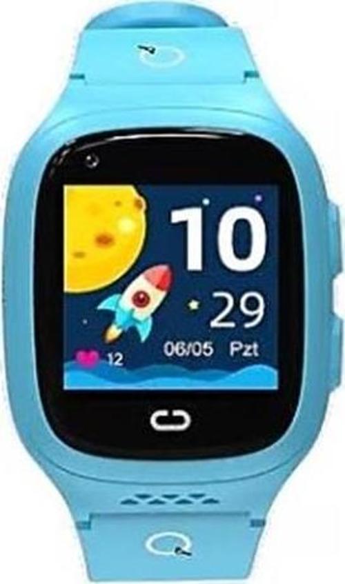 Qfit 04 4.5g Akıllı Saati Mavi (Türkiye Garantili)