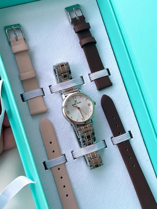 Rolex Kasa Çelik Kordon Çelik Takı Seti Hediyeli 2Yıl Garantili Kadın Kol Saati 13773X5