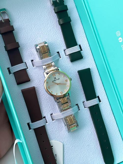 Rolex Kasa Çelik Kordon Çelik Takı Seti Hediyeli 2Yıl Garantili Kadın Kol Saati 13773X3