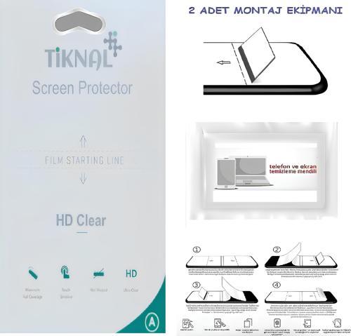 General Mobile GM8 - TİKNAL - Nano Ekran Koruyucu Ultra İNCE Esnek Hd Şeffaf