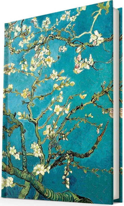 Art Of Word Van Gogh Almond Blossom Çizgili 96 yaprak defter