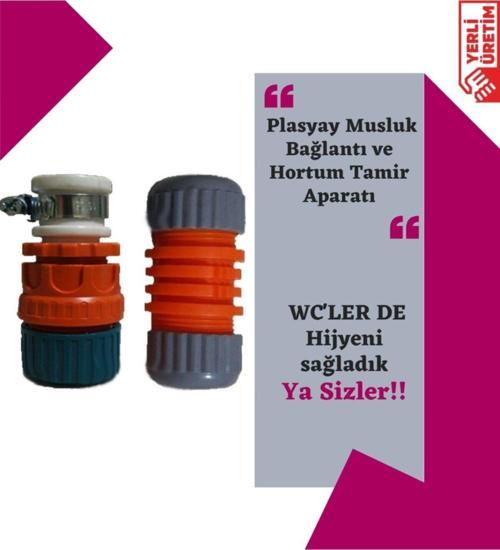 Kelepçeli Musluk Bağlantı Ve Hortum Tamir Aparatı