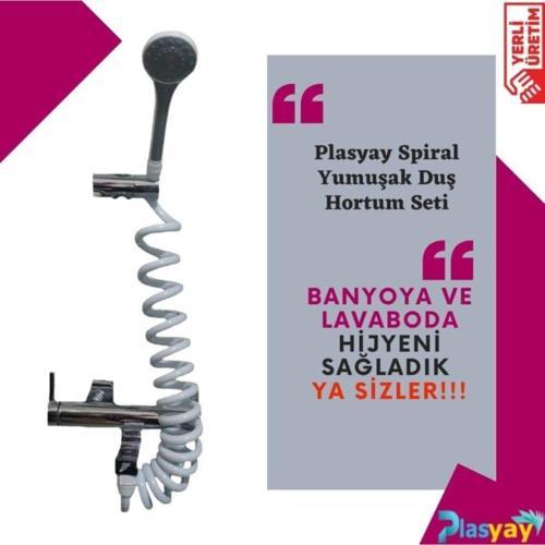 Spiral Duş Hortumu Ve Seti 1.5 Metre Beyaz