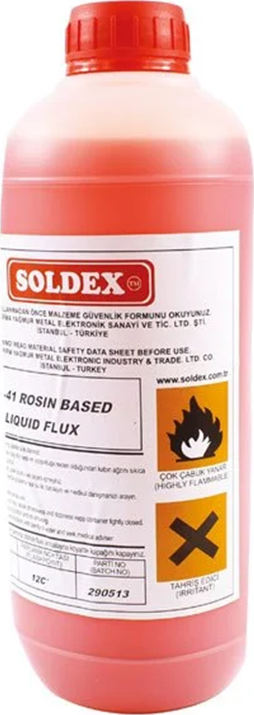 ASR-41 1 Lt. Köpürebilir Reçine Bazlı Sıvı Flux
