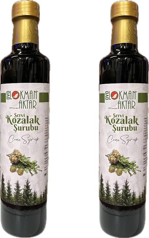 Servi Kozalağı Şurubu 500ml Cupressus Sempervirens 2Adet
