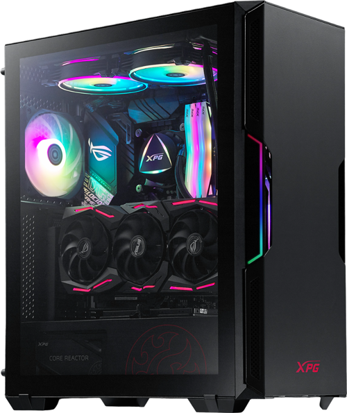 Starker Tempered Glass STARKER-BKCWW ARGB 2 Fanlı Siyah ATX Oyuncu Kasası