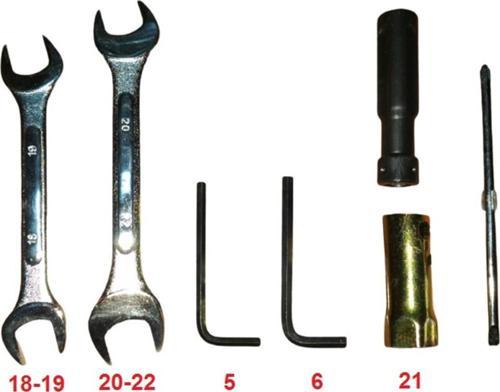 Anahtar Seti Avadanlık Mobylette Mz 6 Parça