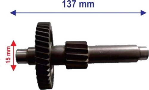 Atv Buggy Şanzıman Mili 14-42T Helis 137-15Xöm